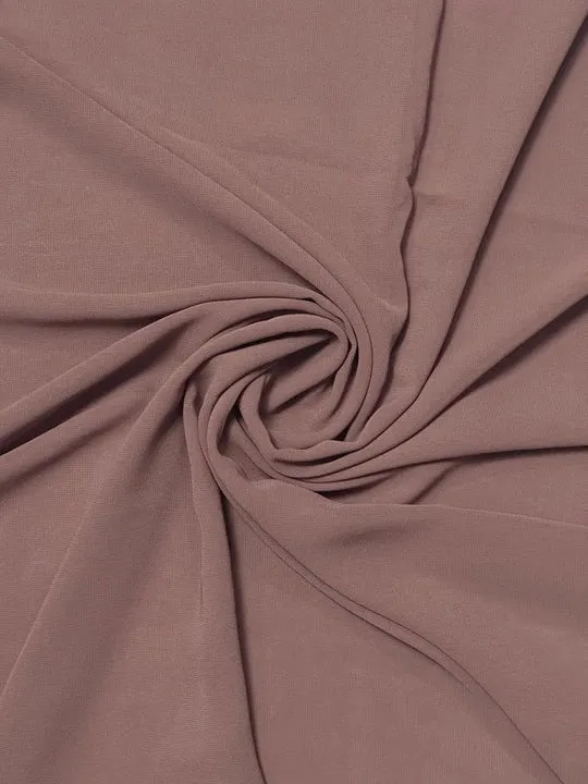 PREMIUM GEORGETTE - ROSE TAUPE