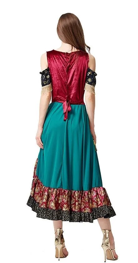 Premium Gypsy Halloween Sexy Womens Costume