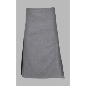 Premium Light Grey Kilt - Sophisticated Elegance in Every Pleat - American Kilt Crafts