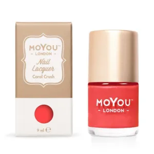 Premium Nail Polish - Coral Crush