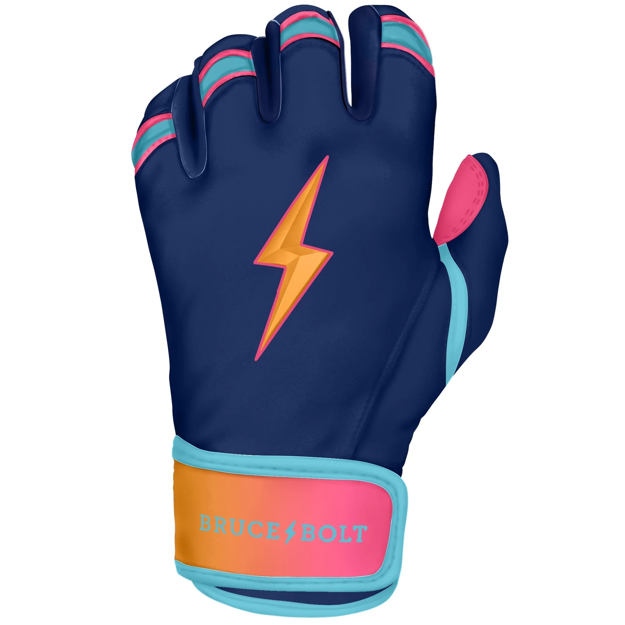 PREMIUM PRO Creator Series Short Cuff Batting Gloves | SUNSET