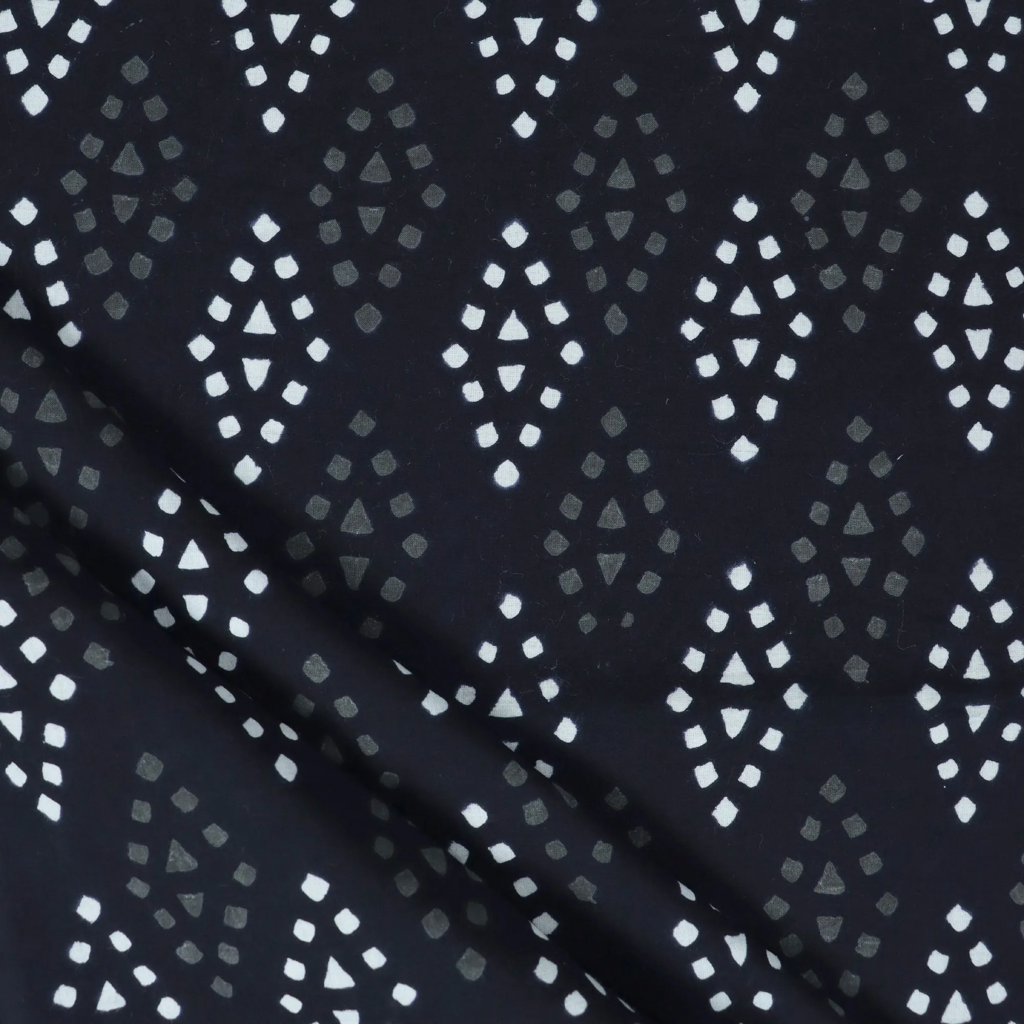 Premium Quality Black And White Cotton Fabric