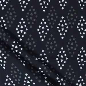 Premium Quality Black And White Cotton Fabric