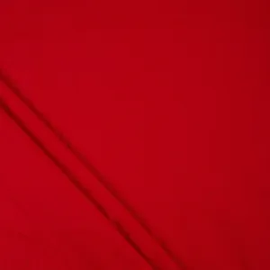 Premium Royal Red Solid Plain Cotton Fabric