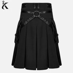 Premium Scottish Gothic Fashion Stylish Wedding Kilt - Made to order