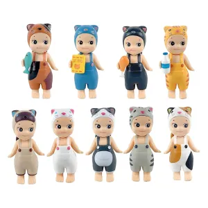 premium Sonny Angel HIPPERS Cat Life Series - 18 Pcs Blind Box - Mini Figure Blind Box Clearance! Cat Life Series