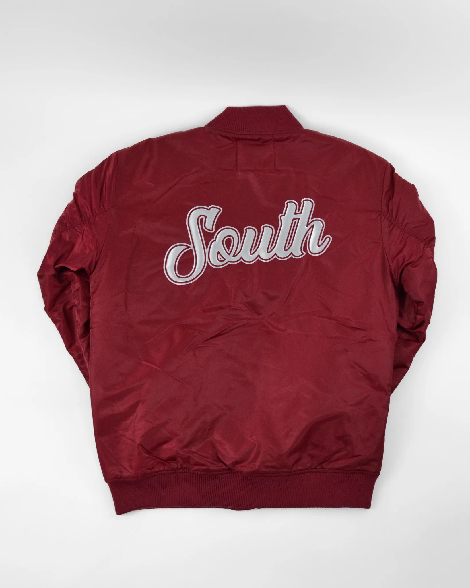 Premium South Bomber Jacket - Merlot