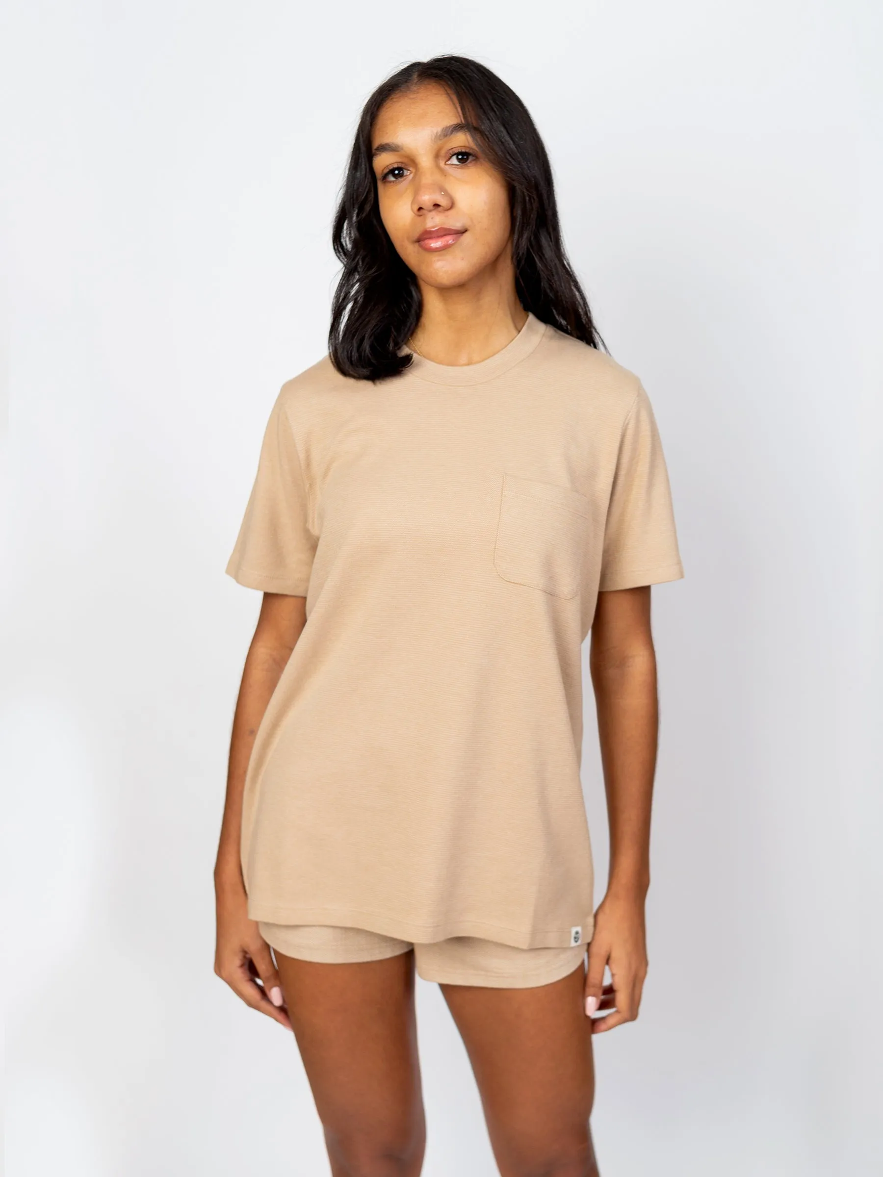 Premium-Weight Tee | Beech Wood