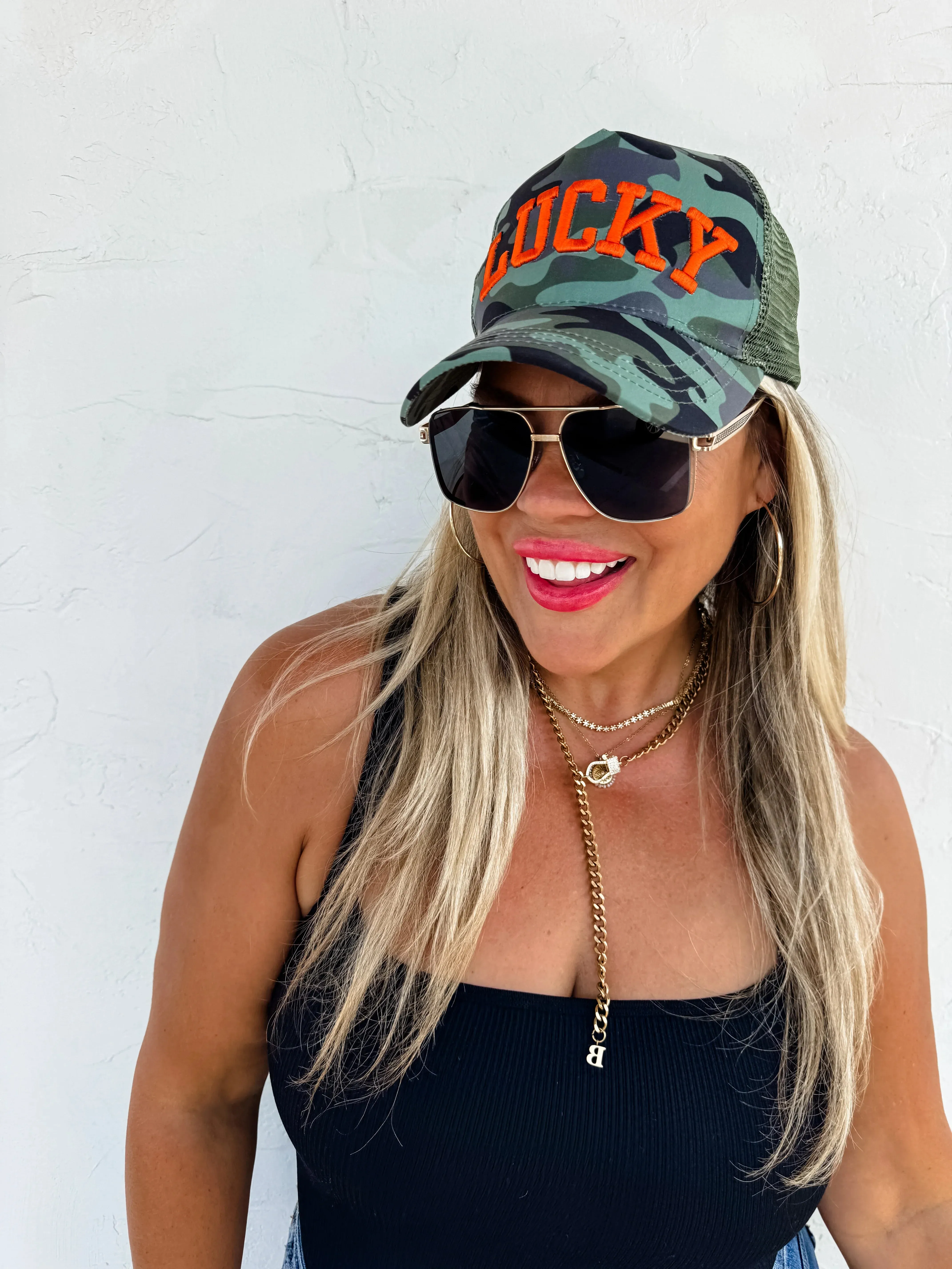 PREORDER: Lucky Camo Trucker Hat