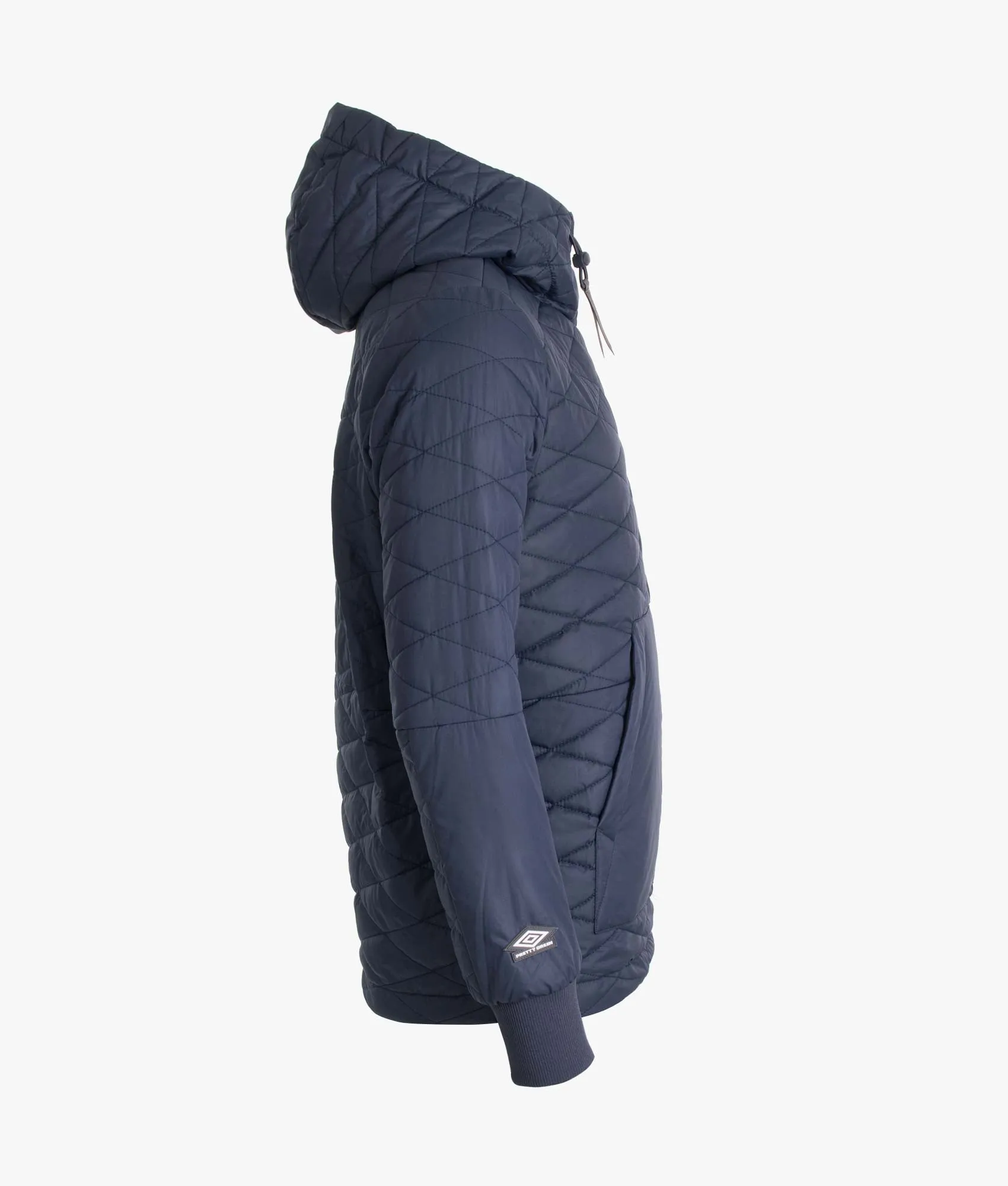 Pretty Green X Umbro Diamond Quilted Hooded Jacket