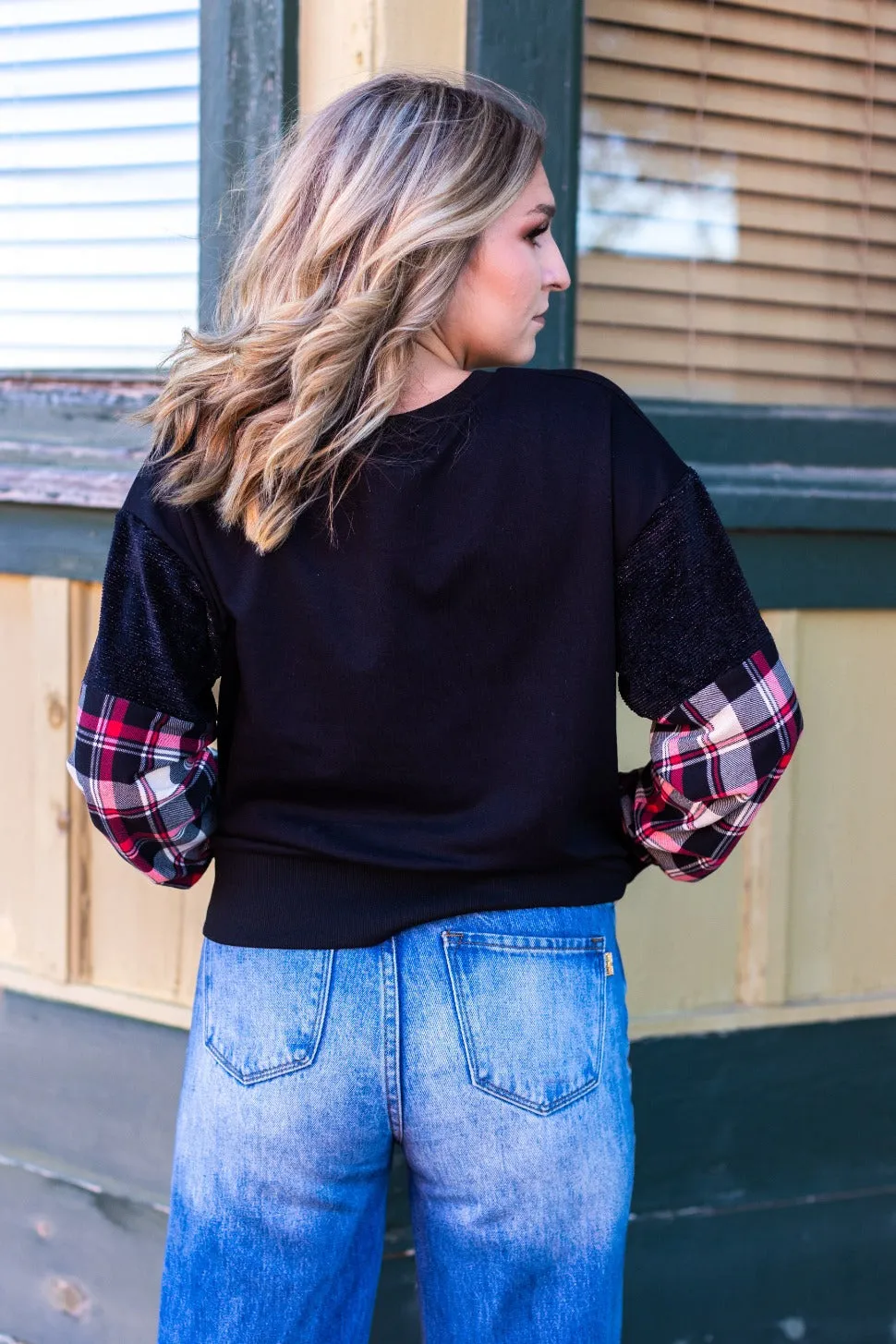 Pretty in Plaid Top