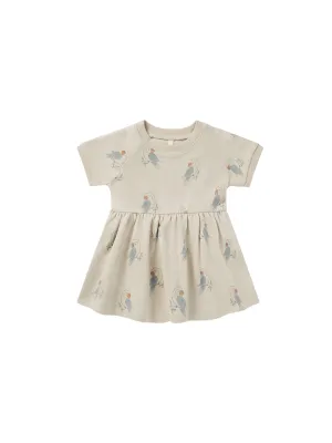 Pretty Parrots Raglan Sleeve Dress