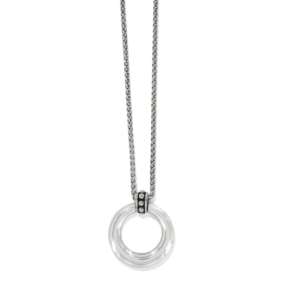 Pretty Tough Stud Large Circle Necklace