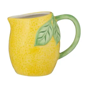 Price & Kensington 300ml Yellow Lemon Amalfi Milk Jug