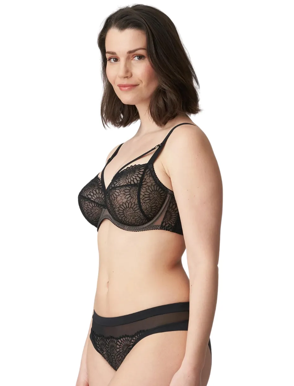 PrimaDonna Sophora Full Cup Wire Bra, Black | Black PrimaDonna Full Cup Bra | PrimaDonna Sophora Underwire Bra