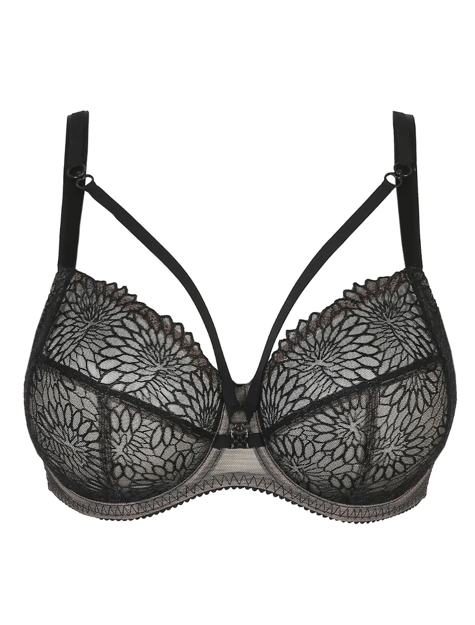 PrimaDonna Sophora Full Cup Wire Bra, Black | Black PrimaDonna Full Cup Bra | PrimaDonna Sophora Underwire Bra