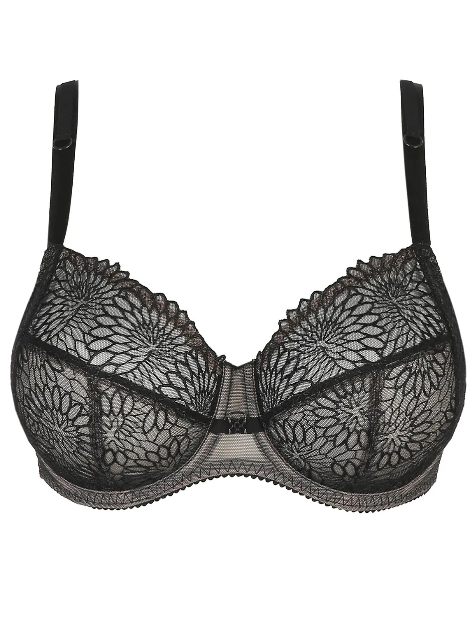 PrimaDonna Sophora Full Cup Wire Bra, Black | Black PrimaDonna Full Cup Bra | PrimaDonna Sophora Underwire Bra