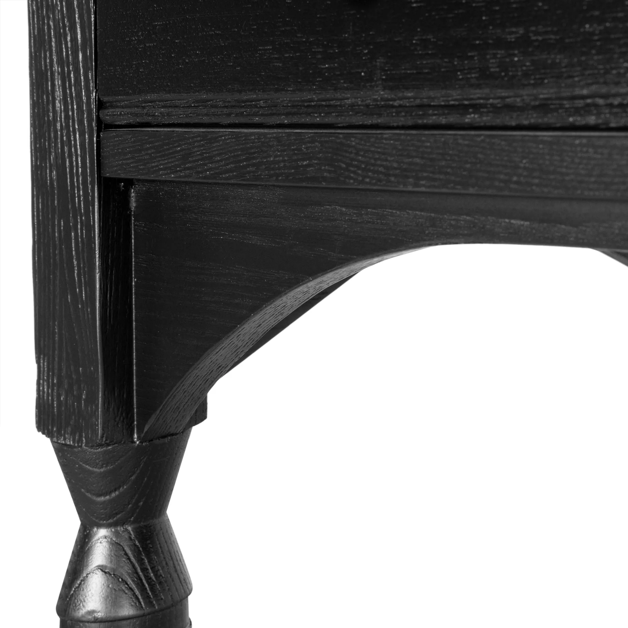 Primrose 1.45m Console Table - Black