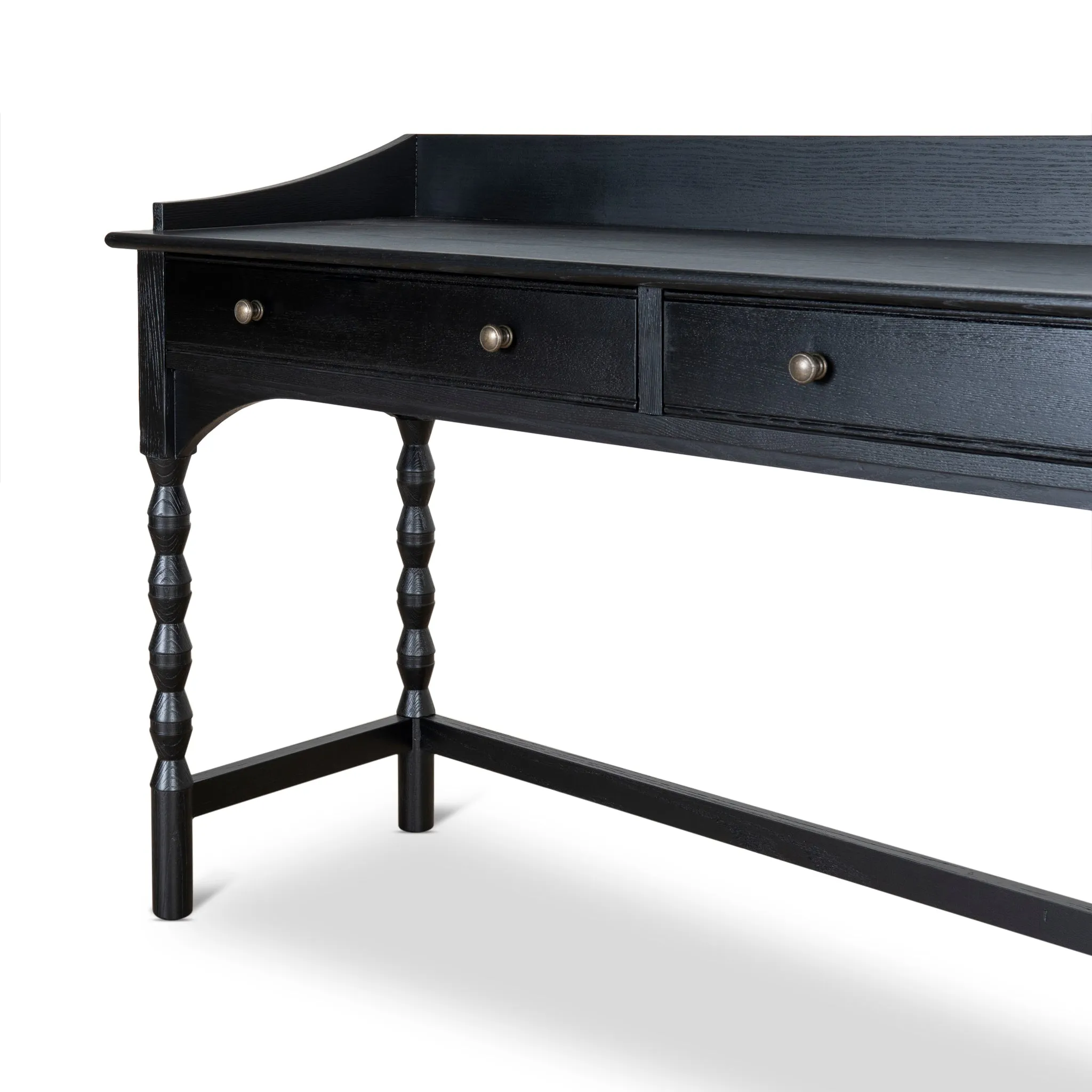 Primrose 1.45m Console Table - Black