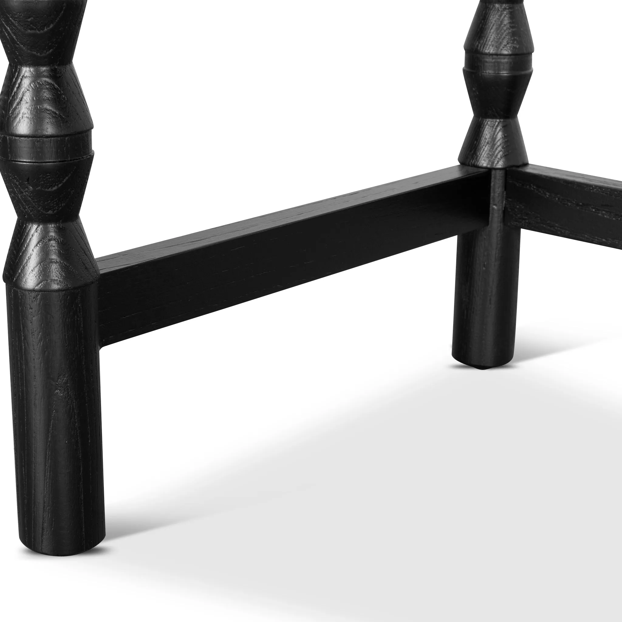 Primrose 1.45m Console Table - Black