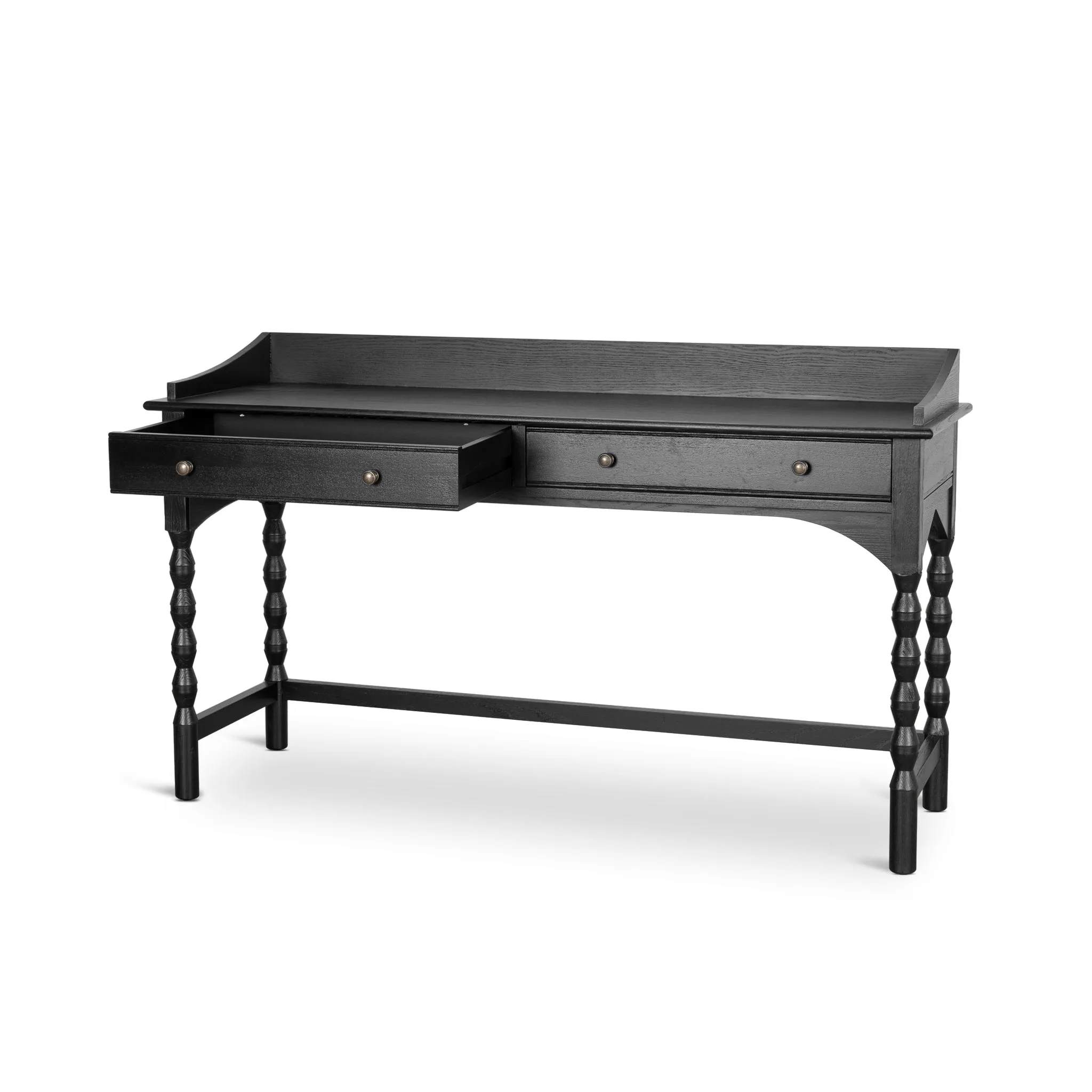 Primrose 1.45m Console Table - Black