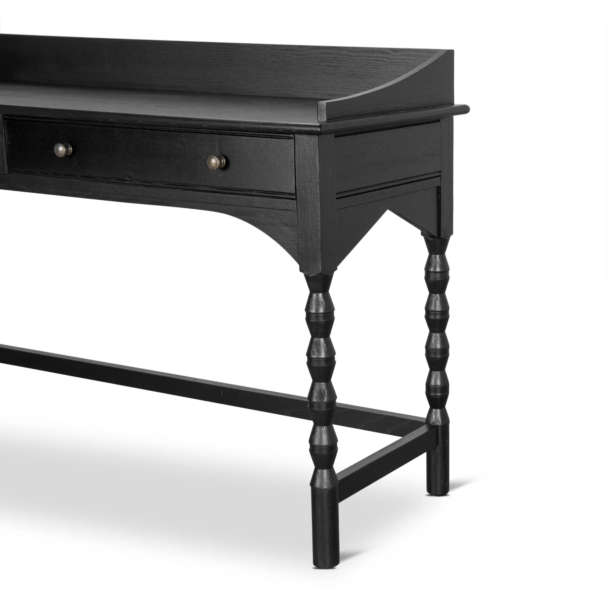 Primrose 1.45m Console Table - Black