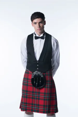 Prince Charlie 3 Button Kilt Waistcoat