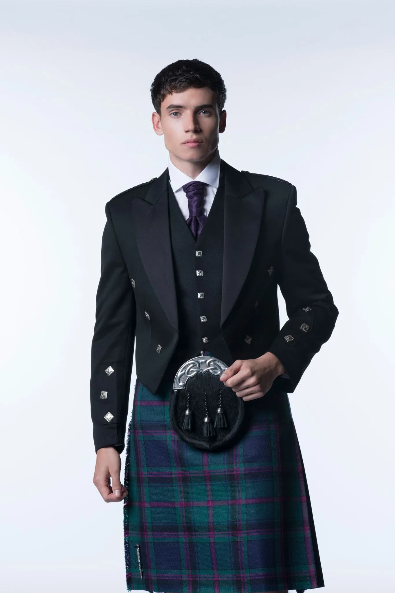 Prince Charlie Kilt Jacket and 5 Button Waistcoat