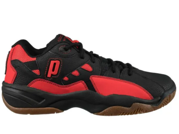 Prince NFS Indoor II Squash Shoe (Black/Red)