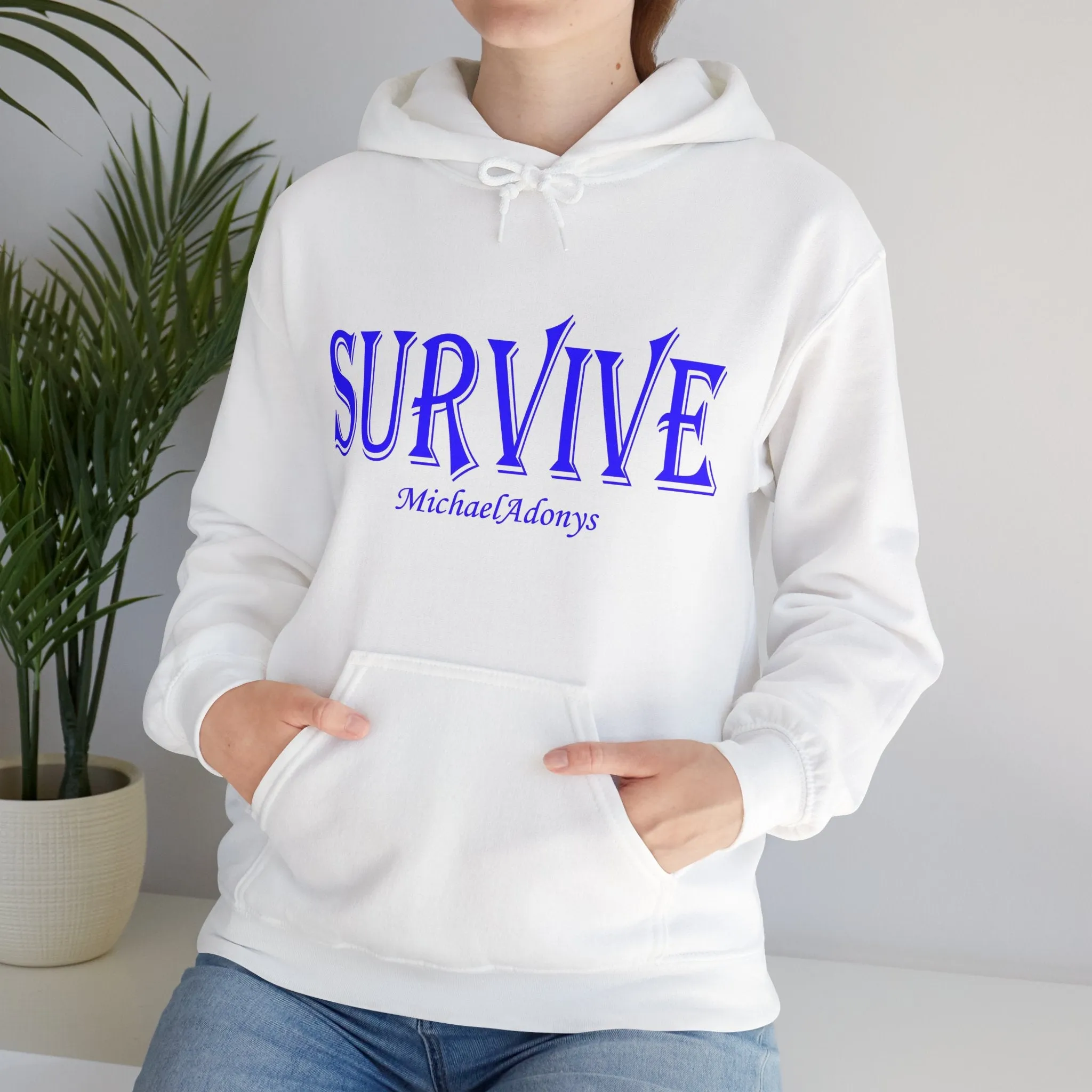 Princess Grace  Survive  Unisex Heavy Blend™ Hooded Sweatshirt