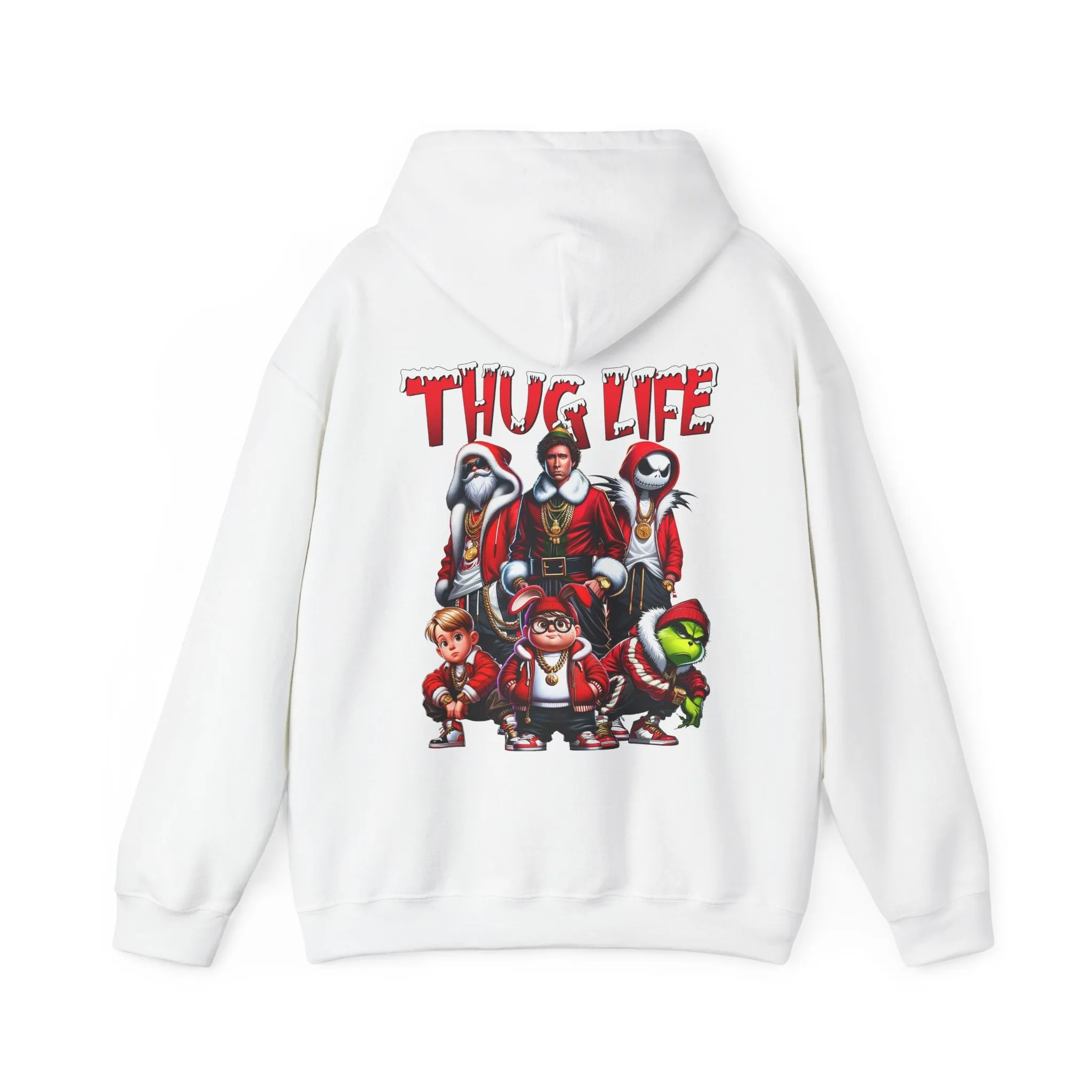 Princess Grace  Thug Life Unisex Heavy Blend Hoodie  Fun Cartoon Graphic Sweatshirt