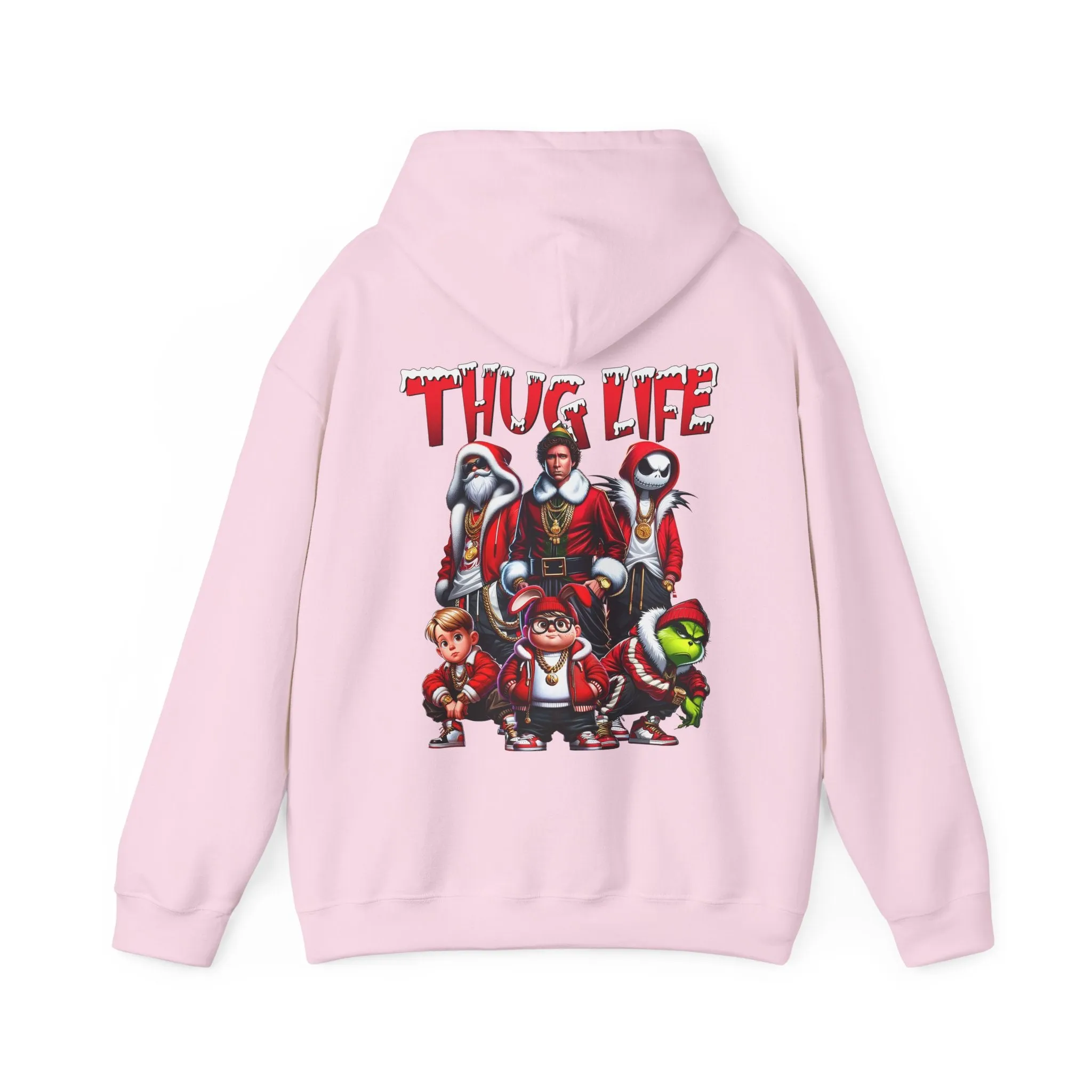 Princess Grace  Thug Life Unisex Heavy Blend Hoodie  Fun Cartoon Graphic Sweatshirt