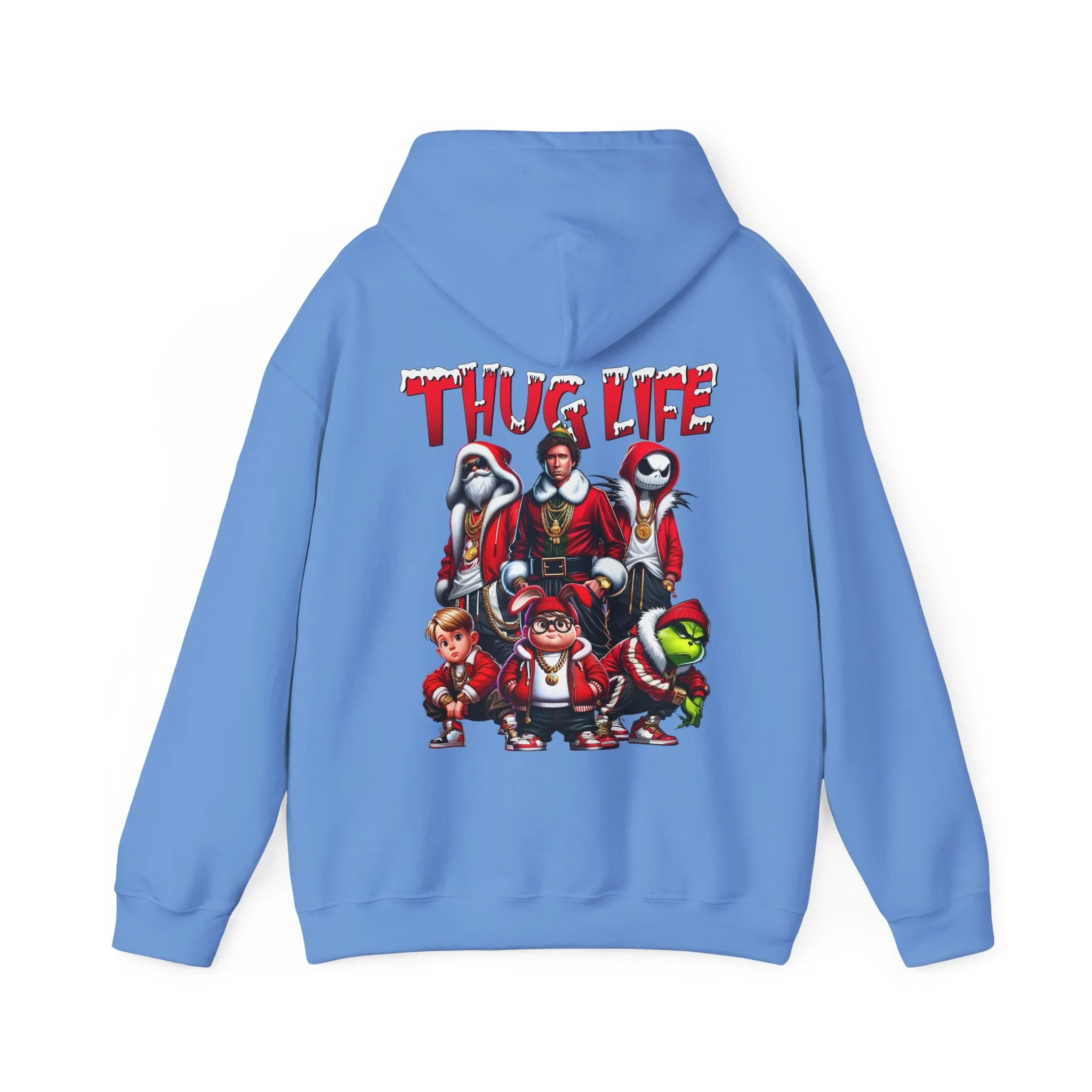 Princess Grace  Thug Life Unisex Heavy Blend Hoodie  Fun Cartoon Graphic Sweatshirt