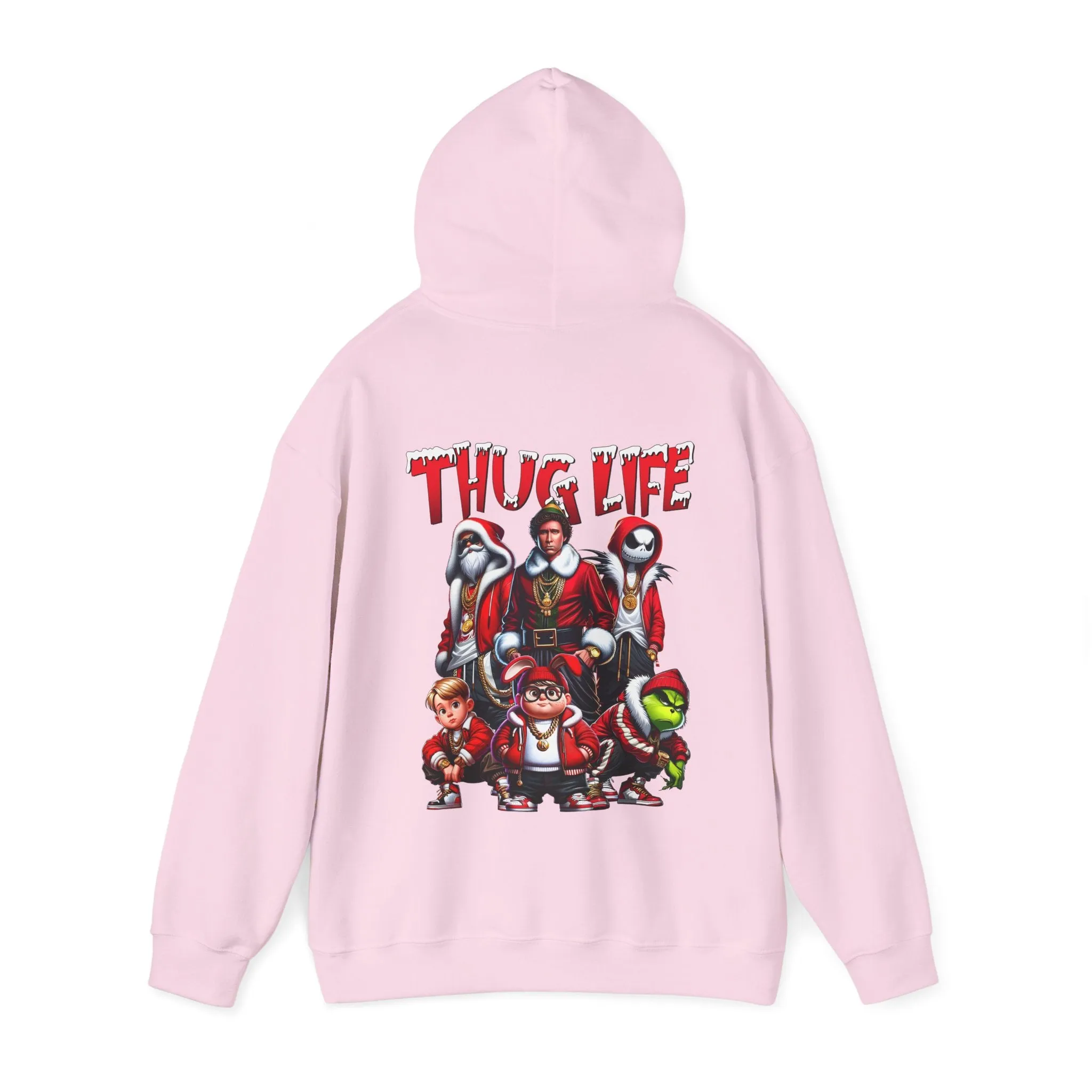 Princess Grace  Thug Life Unisex Heavy Blend Hoodie  Fun Cartoon Graphic Sweatshirt