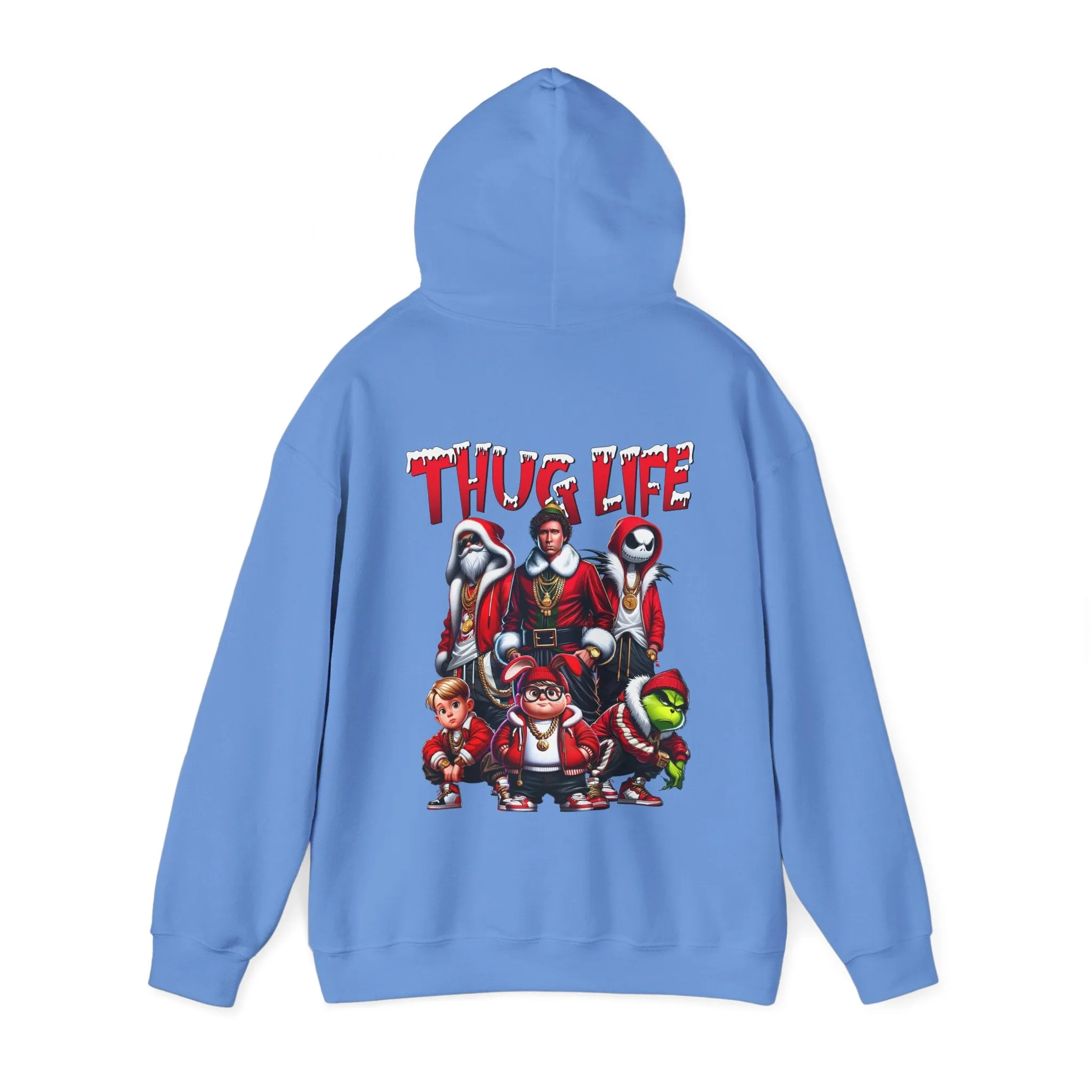 Princess Grace  Thug Life Unisex Heavy Blend Hoodie  Fun Cartoon Graphic Sweatshirt