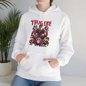 Princess Grace  Thug Life Unisex Heavy Blend Hoodie  Fun Cartoon Graphic Sweatshirt