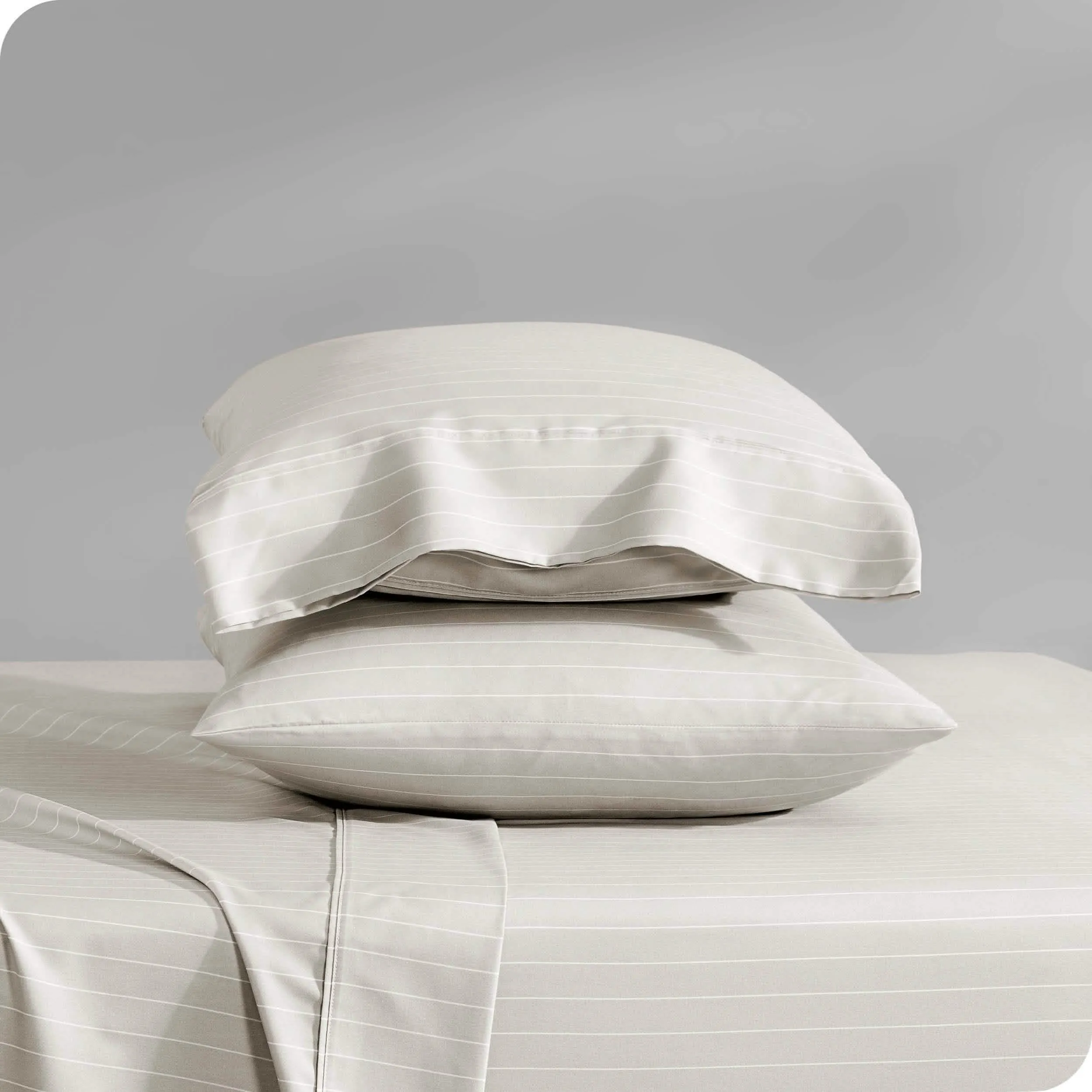 Print Microfiber Hydro-Brushed Sheet Set - Full