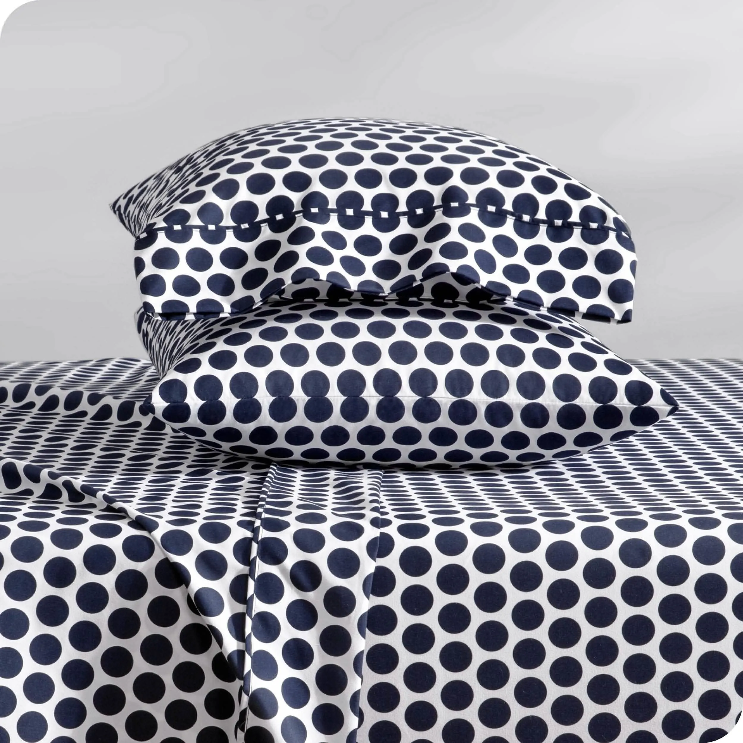 Print Microfiber Hydro-Brushed Sheet Set - Full