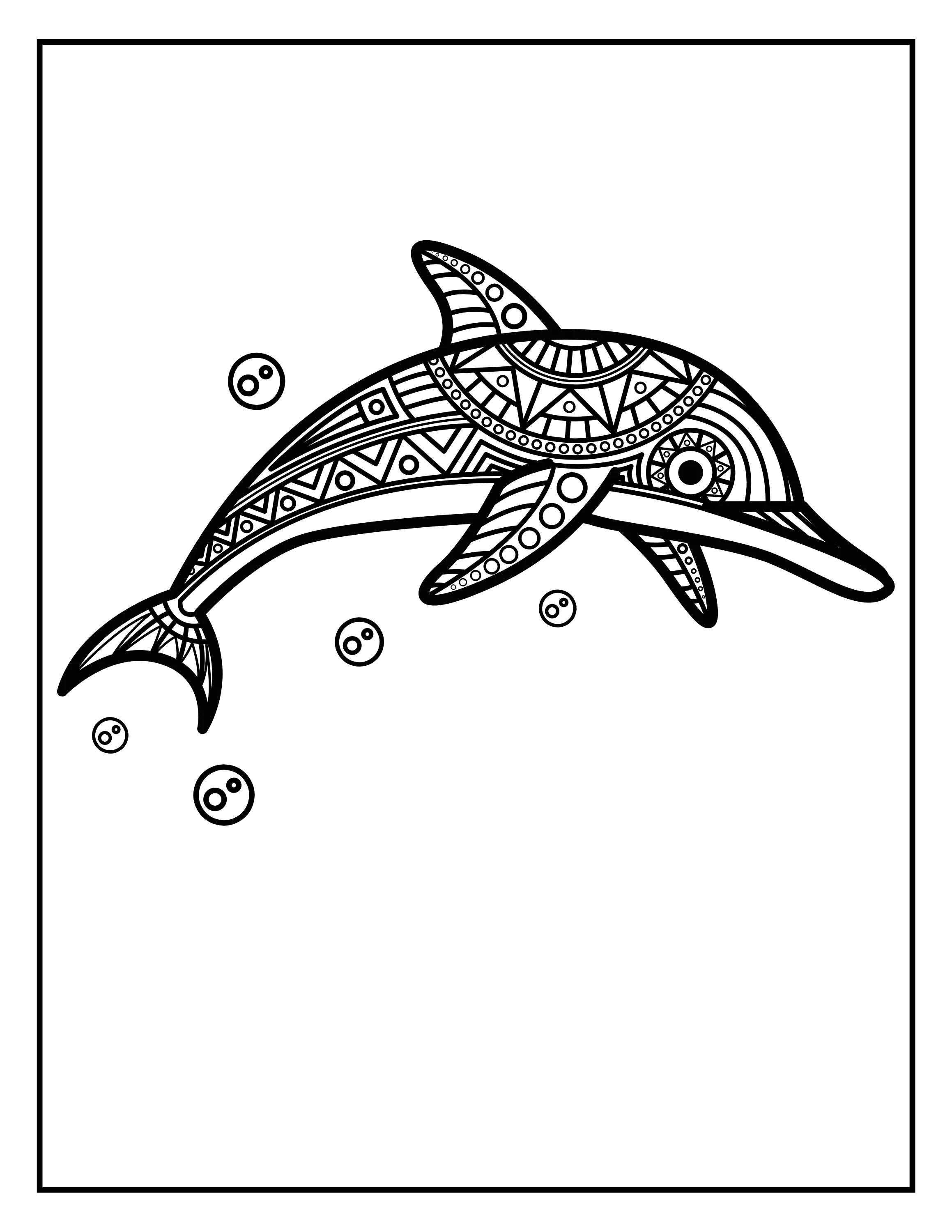 Printable Stress Relieving Animal Designs Coloring Book: Calming & Detailed Pages