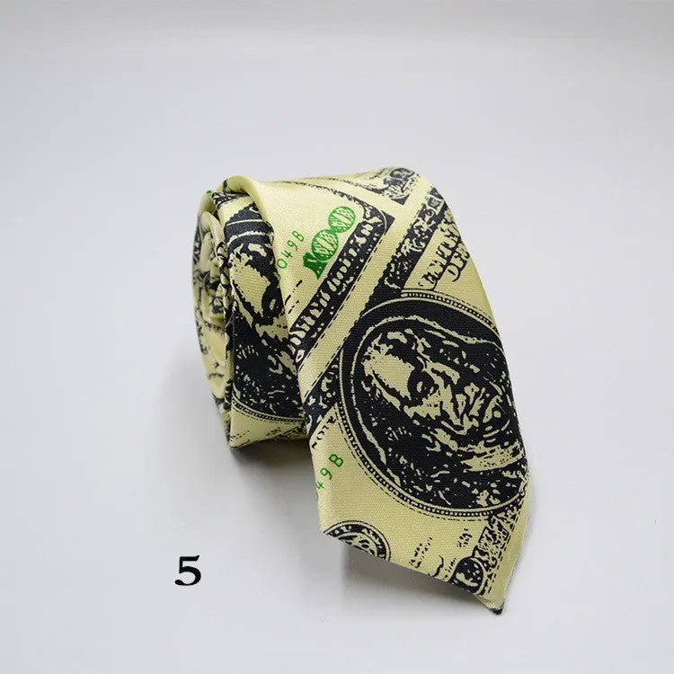 Printed Casual Men's 5 Cm Narrow Necktie