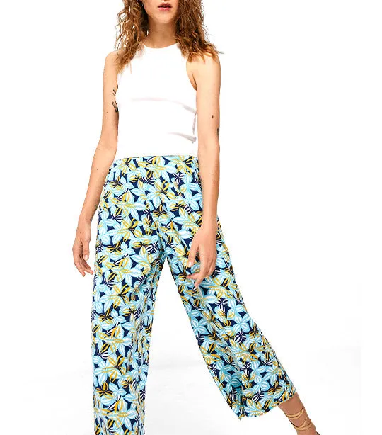 Printed Culotte Pants Printed