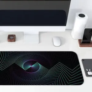 Printed Desk Mat - Techno