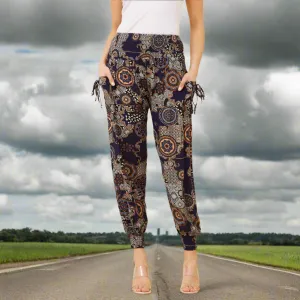 Printed Harem Pants