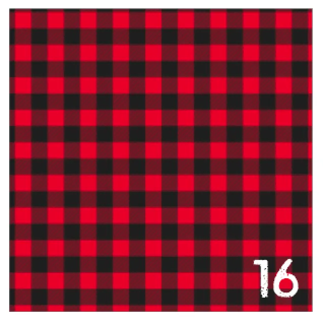 Printed HTV BUFFALO PLAID LUMBERJACK Pattern Heat Transfer Vinyl 12 x 12 inch sheet