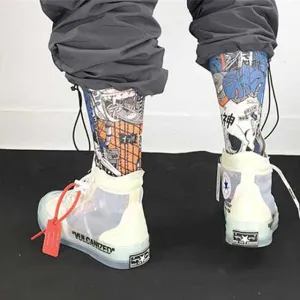 Printed Japanese Ankle Socks