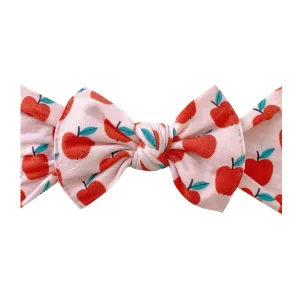 PRINTED KNOT: teachers pet /  apples