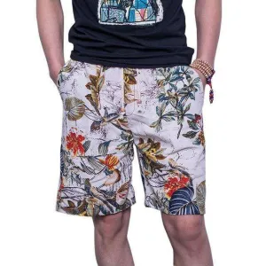 Printed Men's Floral Shorts