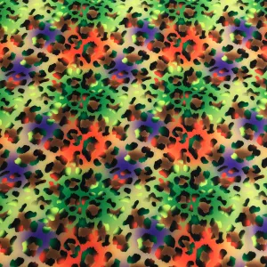 Printed Poly Spandex - Digital Print Matte - Sheeba