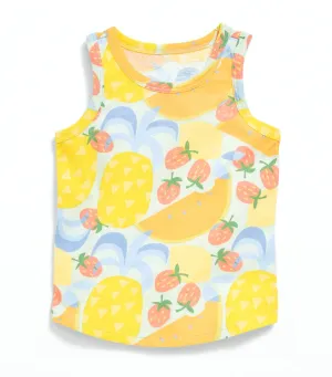 Printed Tank Top for Toddler Girls - Mixed Fruit