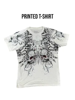 Printed tshirt 100 pieces